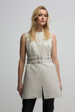 Eloise Three Quarter Vest - Mink