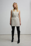 Eloise Three Quarter Vest - Mink
