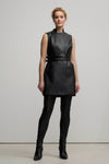 Eloise Three Quarter Vest - Jet Black