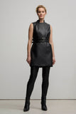 Eloise Three Quarter Vest - Jet Black