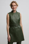 Eloise Three Quarter Vest - Olive