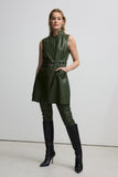 Eloise Three Quarter Vest - Olive