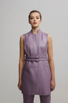 Eloise Three Quarter Vest - Lilac
