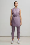 Eloise Three Quarter Vest - Lilac