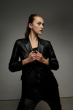Genevive Blazer - Jet Black