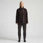 Reagan Leather Jogger - Espresso