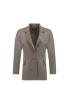 Genevive Blazer - Chinchilla
