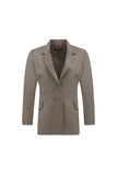 Genevive Blazer - Chinchilla