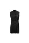 Eloise Three Quarter Vest - Jet Black