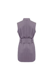 Eloise Three Quarter Vest - Lilac