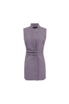 Eloise Three Quarter Vest - Lilac