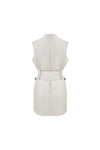 Eloise Three Quarter Vest - Mink