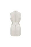 Eloise Three Quarter Vest - Mink