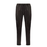 Reagan Leather Jogger - Espresso