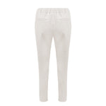 Reagan Leather Jogger - Milk
