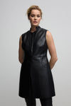 Eloise Three Quarter Vest - Jet Black