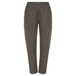 Dianne Leather Pant - Stone