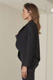 Anika asymmetrical button front jacket